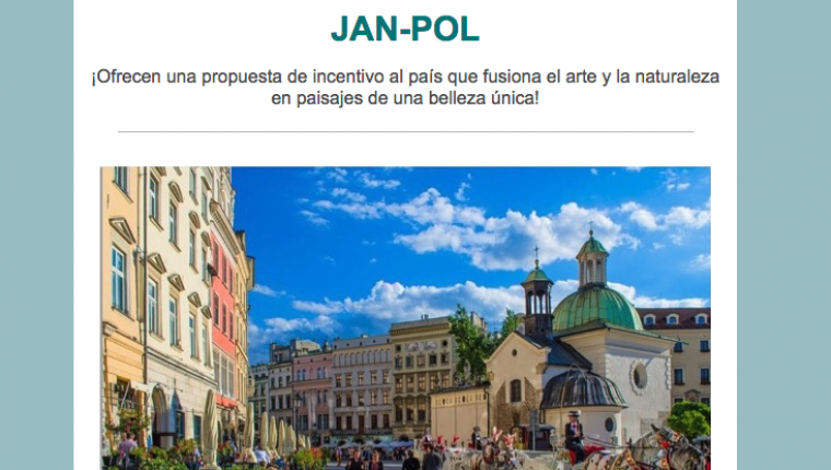 Una propuesta de incentivo en Polonia – Jan-Pol